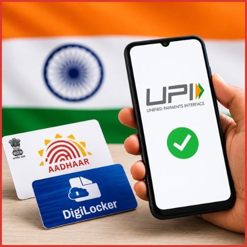 Aadhar, UPI, Digilocker: Digital public infrastructure drives India’s rise to fifth most digitalised economy, says ICRIER report-thumnail