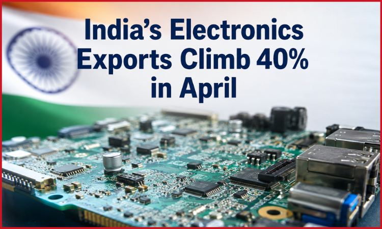 India electronics exports