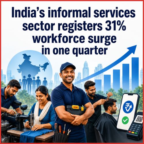 India’s informal services sector registers 31% workforce surge in one quarter-thumnail