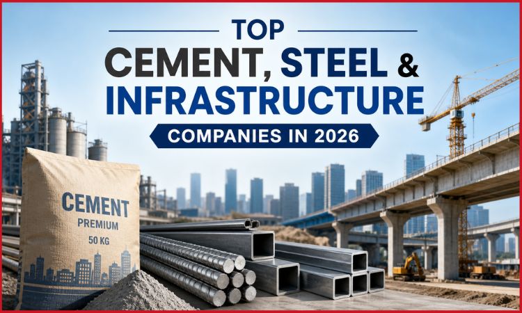Top Cement, Steel and Infrastructure Companies in India 2026