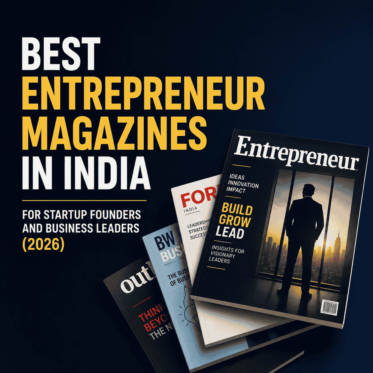 Best Entrepreneur Magazines in India for Startup Founders and Business Leaders (2026)-thumnail