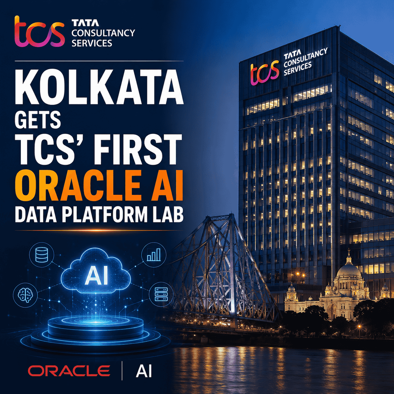 Kolkata gets TCS’ first Oracle AI data platform lab-thumnail