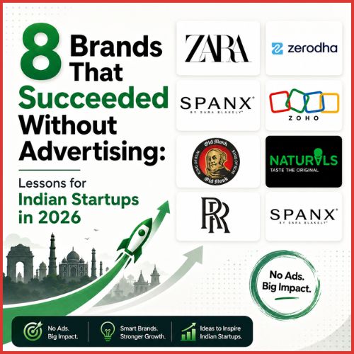 8 Brands That Succeeded Without Advertising: Lessons for Indian Startups in 2026 -thumnail