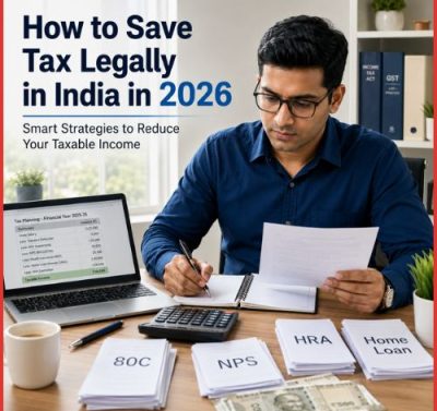 How to Save Tax Legally in India in 2026: Smart Strategies to Reduce Your Taxable Income-thumnail