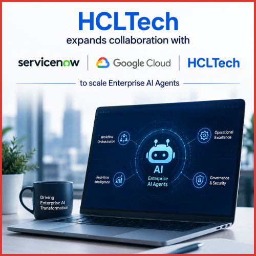 HCLTech expands ServiceNow, Google Cloud tie-up to scale enterprise AI agents-thumnail