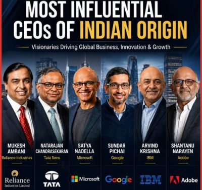 Most Influential CEOs of Indian Origin 2026-thumnail