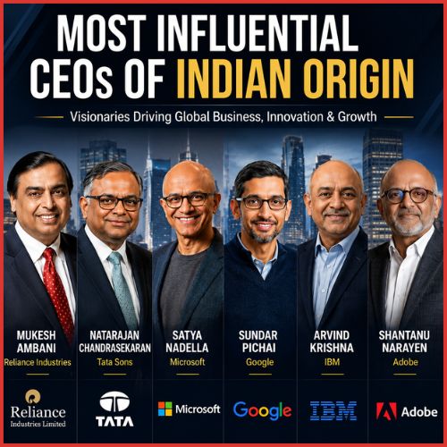 Most Influential CEOs of Indian Origin 2026-thumnail