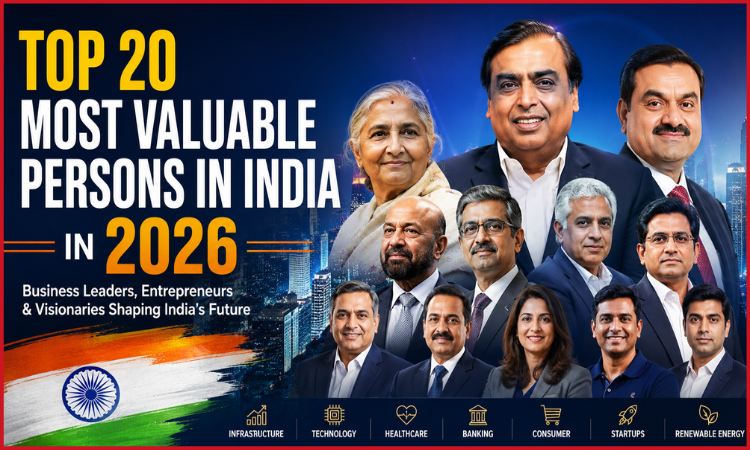 most valuable person in India