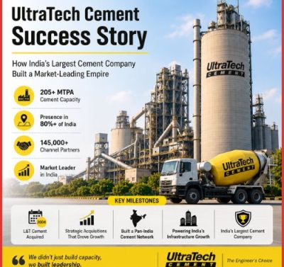 UltraTech Cement Success Story: How India’s Largest Cement Company Built a Market-Leading Empire-thumnail