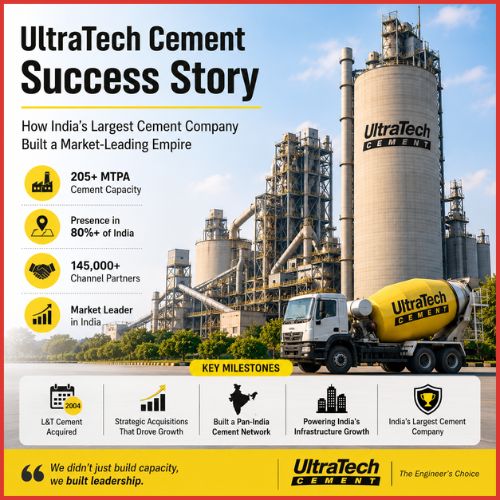 UltraTech Cement Success Story: How India’s Largest Cement Company Built a Market-Leading Empire-thumnail