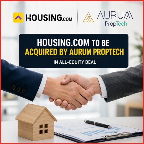Housing.com to be acquired by Aurum PropTech in an all-equity deal-thumnail