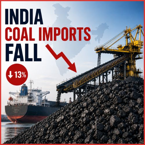 India’s coal imports fall nearly 13% in April 2026 on rising domestic output-thumnail