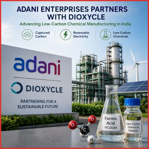 Adani Enterprises partners with France’s Dioxycle for low-carbon chemical manufacturing in India-thumnail