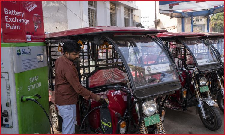 BatteryPool e-rickshaw