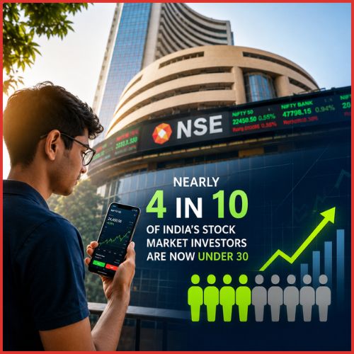 NSE Data: Nearly 4 in 10 of India’s stock market investors are now under 30-thumnail