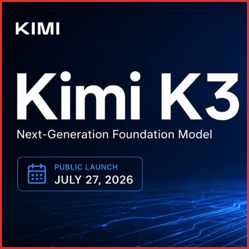 China’s AI model Kimi K3 set to rival Anthropic, OpenAI; Public launch on July 27-thumnail