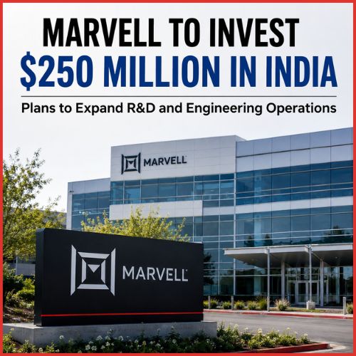 US Semiconductor giant Marvell to invest $250 million in India, pushes for technical scholarships -thumnail