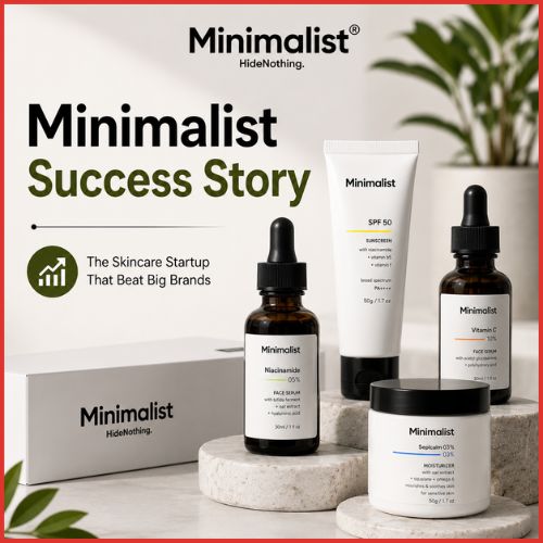 Minimalist Business Model: How India’s Skincare Brand Built a ₹3,000 Crore Business-thumnail
