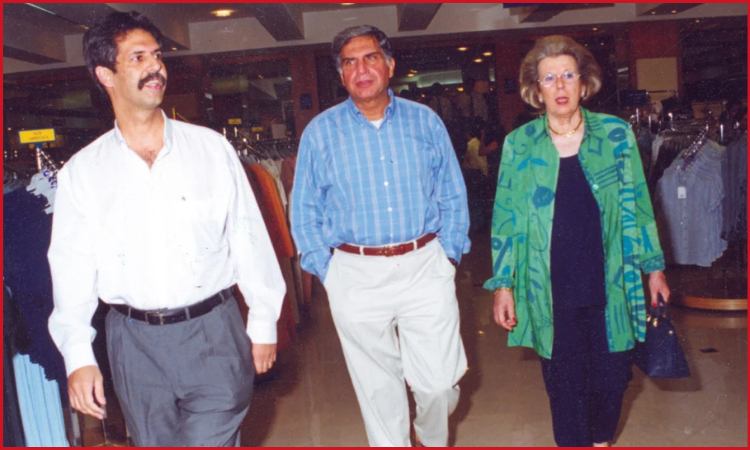 Noel Tata Ratan Tata and Simone Tata