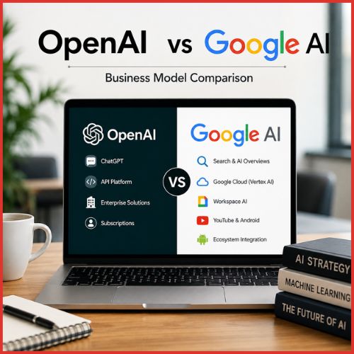 OpenAI vs Google AI: Business Model Comparison -thumnail