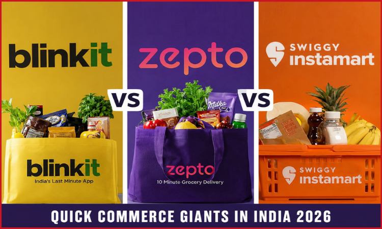 quick commerce giants in india