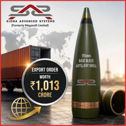 Sigma Advanced Systems bags Rs 1,013 crore export order for artillery shells, stock jumps 5%-thumnail