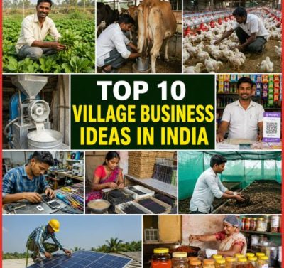Top 10 Village Business Ideas with High Profit and Low Investment in India -thumnail