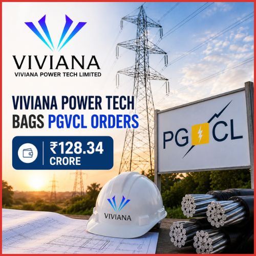 Viviana Power Tech bags ₹128.34 crore PGVCL orders, stock up 3%-thumnail