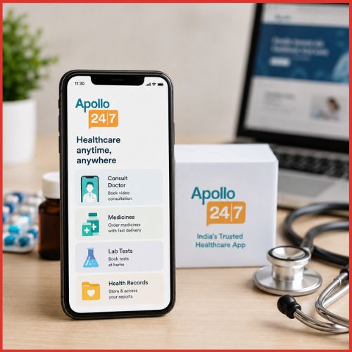 Apollo 24/7 Business Model: How India’s Digital Healthcare Platform Makes Money (2026)-thumnail