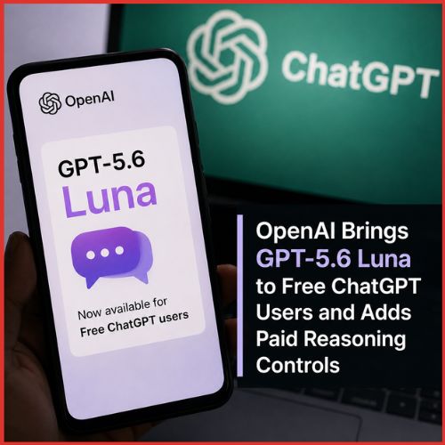 OpenAI Brings GPT-5.6 Luna To Free ChatGPT Users And Adds Paid Reasoning Controls-thumnail