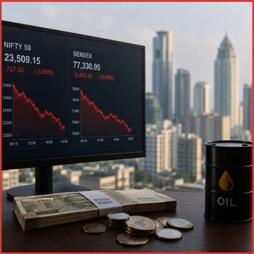 Analysts Cut India Market Targets as Foreign Outflows Reach ₹2.4 Lakh Crore-thumnail