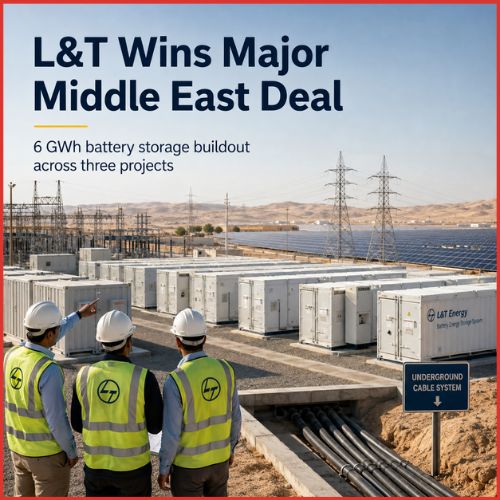 L&T Wins Major Middle East Deal for 6 GWh Battery Storage Buildout-thumnail