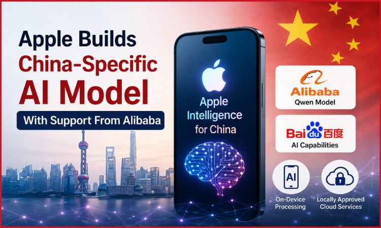 Apple AI model China
