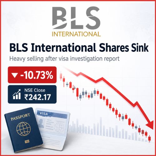 BLS International Shares Sink as Visa Investigation Report Triggers Heavy Selling-thumnail