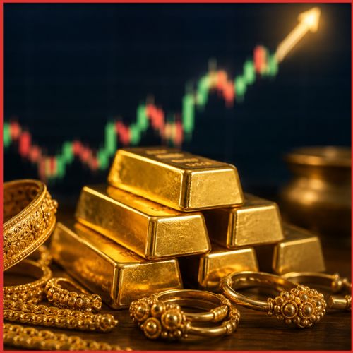 Gold Prices Rise Past ₹1.60 Lakh as Dollar Weakness Fuels Weekly Surge-thumnail