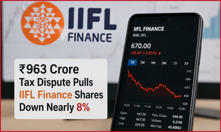IIFL Finance shares fall