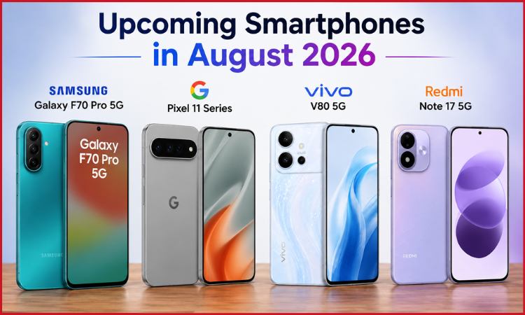 Upcoming Smartphones in August in India