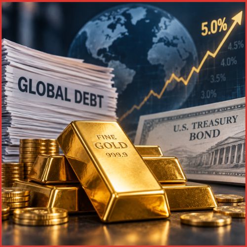 Gold Outlook Turns Complicated as Global Debt Rises and Bond Yields Stay High-thumnail