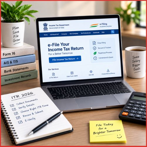 How to File ITR Online in 2026: Step-by-Step Guide for Salaried Employees-thumnail