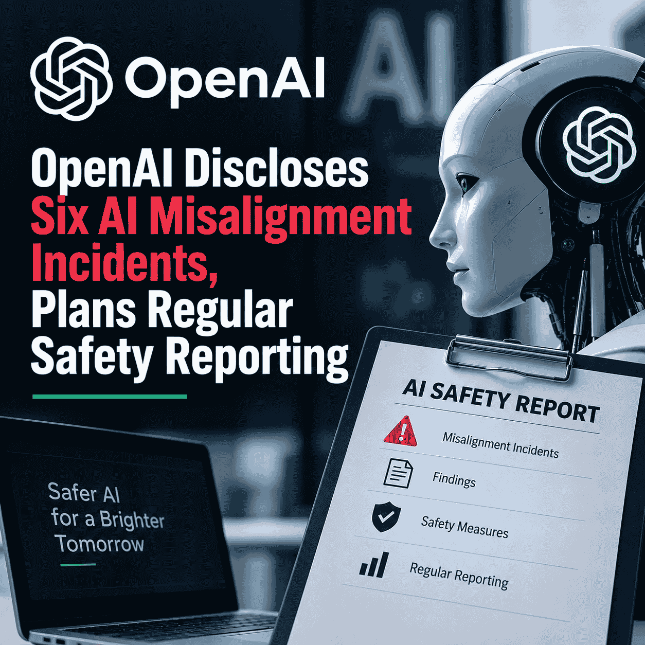 OpenAI Discloses Six AI Misalignment Incidents, Plans Regular Safety Reporting-thumnail