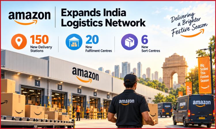 Amazon adds 150 delivery stations in India