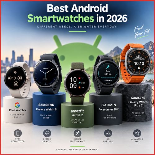 Best Android Smartwatches in 2026: Five Watches Worth Considering-thumnail