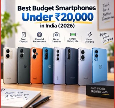 Best Budget Smartphones Under Rs 20,000 in India (2026)-thumnail