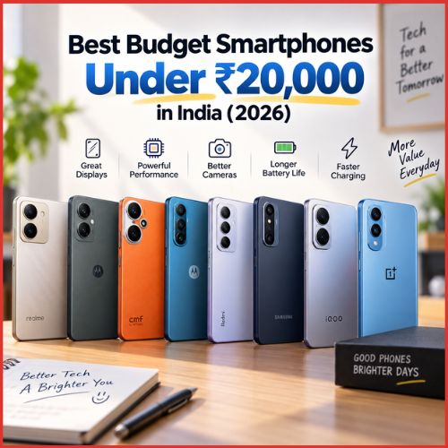 Best Budget Smartphones Under Rs 20,000 in India (2026)-thumnail