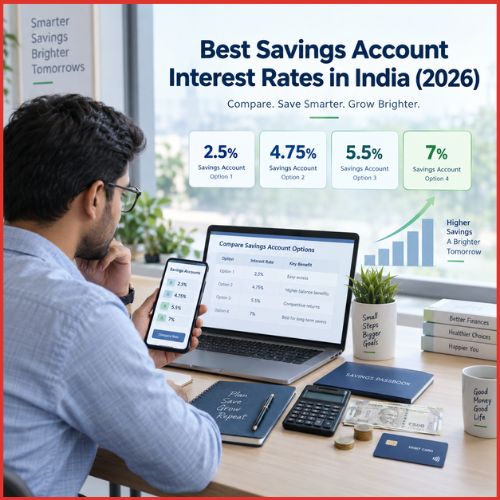 Best Savings Account Interest Rates in India (2026)-thumnail