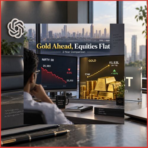 Indian Investors Saw Little Equity Growth in Two Years as Gold Pulled Ahead-thumnail