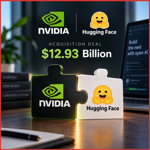 Nvidia Agrees $12.93 Billion Hugging Face Deal to Expand Beyond AI Chips-thumnail