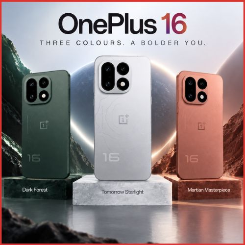 OnePlus 16 Design Officially Revealed With Three Colours and New Rear Lighting Effect-thumnail