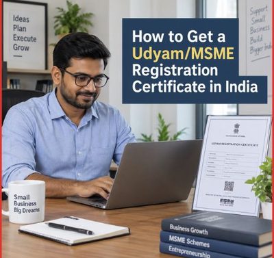 How to Get a Udyam/MSME Registration Certificate in India-thumnail