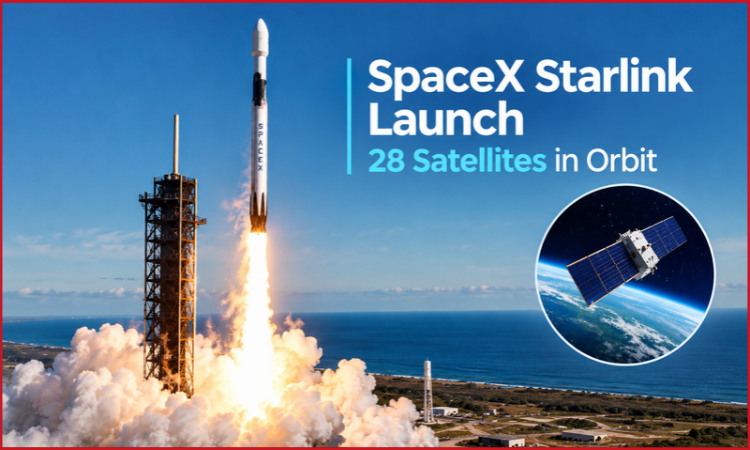 28 Starlink satellites